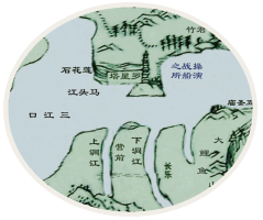 三江口水师旗营位置图（约清光绪二十六年绘制）.png